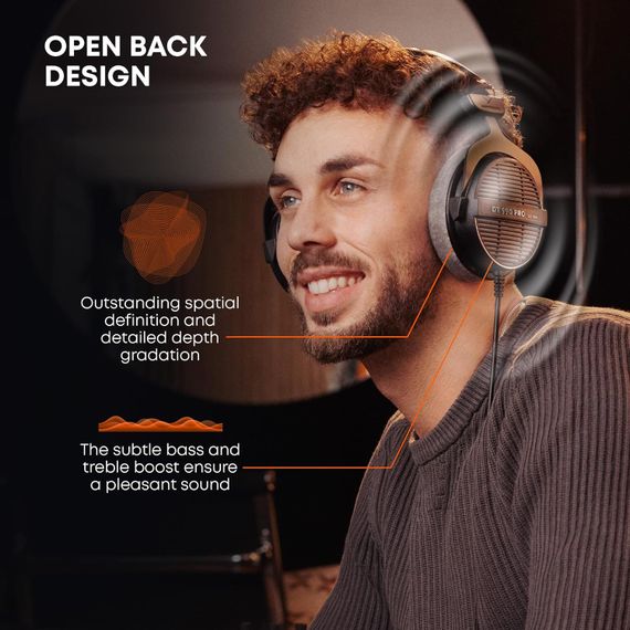 Навушники Beyerdynamic DT 990 Pro/80 ohms Grey | Зображення 1