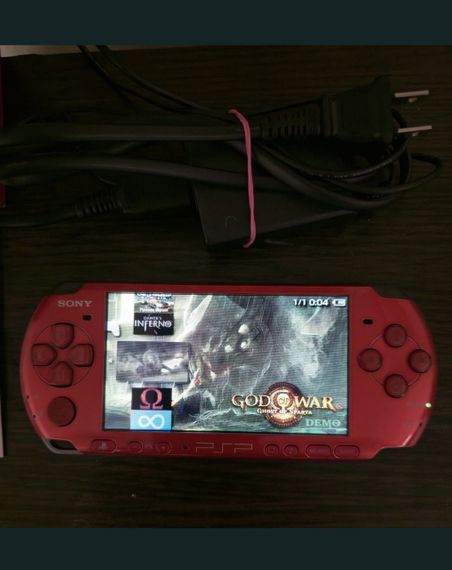Консоль Sony PlayStation Portable PSP-3000  32GB Red бу | Зображення 4