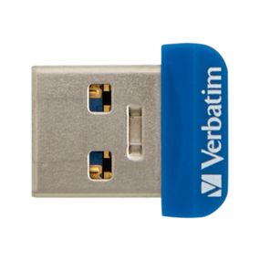 USB флеш накопичувач Verbatim 64GB Store 'n' Stay NANO Blue USB 3.0 (98711)