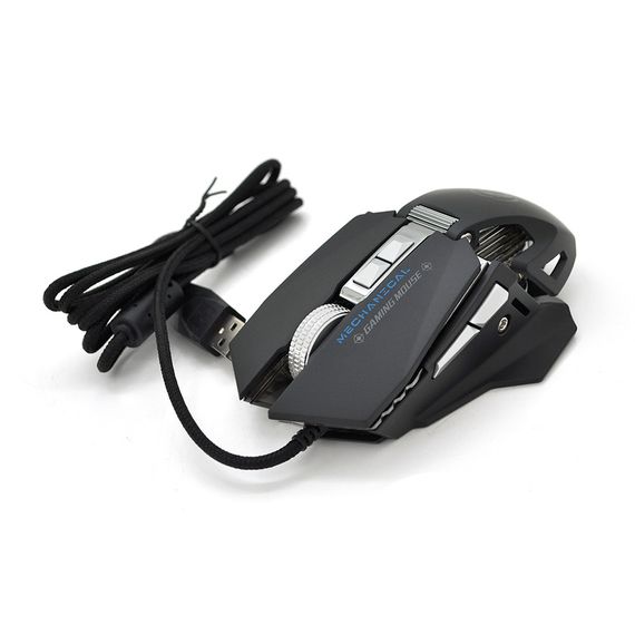 Мышь проводная iMICE T96.7 кнопок, 1000/1600/2400/3200/4800/7200 DPI, 1.8м