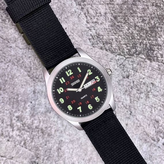 Чоловічий годинник Skmei 9112BK Silver-Black | Зображення 1