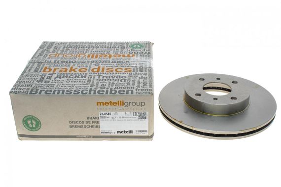 Диск тормозной передний Nissan Almera II 00-06 Primera 96-02 280x22  вент.  23-0545 | Зображення 4