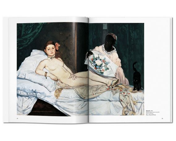 Книга з картинами художника Едуарда Мане Manet. Gilles Néret, Taschen книги про мистецтво англійською | Зображення 4