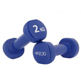 Гантели виниловые 4FIZJO 2 x 2 кг 4FJ0195 (P-5907739311979)