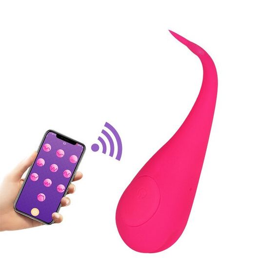 Smart-вібратор Дельфінчик з керуванням по Bluetooth та APP | Зображення 6