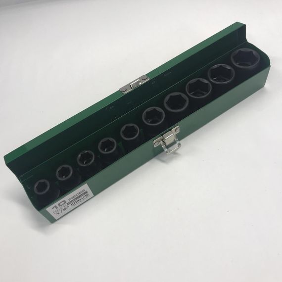 Набор ударных головок TOPTUL 1/2" 10-24 мм 10 ед. GDAD1001 | Зображення 2