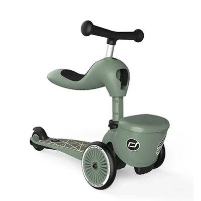 Самокат Scoot&amp;Ride Highwaykick-1 Lifestyle зеленый (SR-210621-GREENLINES) | Зображення 3