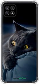 Чохол на Samsung Galaxy A22 5G A226B Димчастий кіт "825sp-2581-2448"