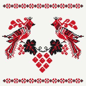 Картина по номерам "Свадебный орнамент" 13037-AC 30х30 см