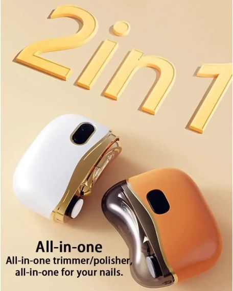 Электрический набор 2 в 1 для ухода за ногтями с USB зарядкой | Зображення 3