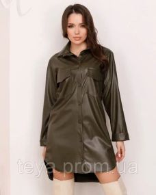 Плаття для жінок колір хакі розмір M FI_000579