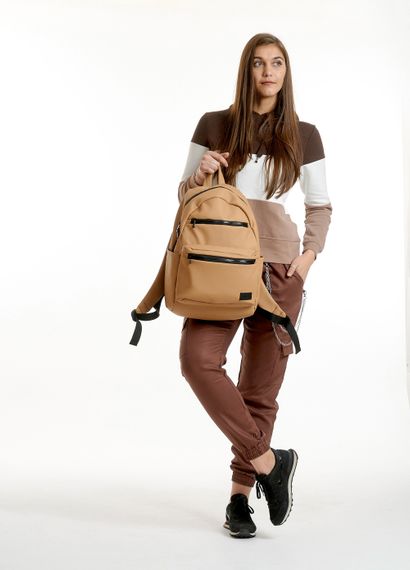 Рюкзак Sambag  Zard 0KTn бежевий 46 x 28 x 13 см (25058026) | Зображення 7