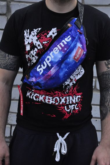 Поясная сумка Supreme (космос) сумка на пояс | Зображення 3