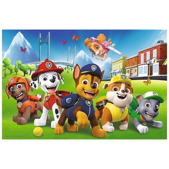 Пазл Trefl Paw Patrol Щенячий патруль на траві 60 елементів (5900511173758) | Зображення 1