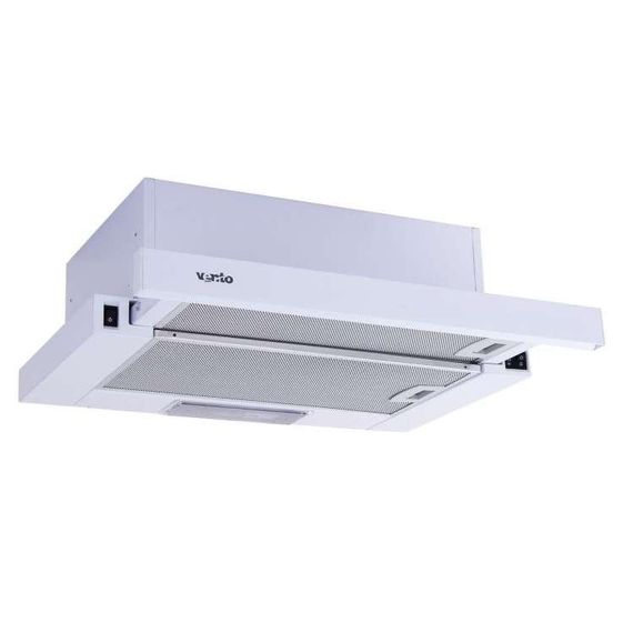 Витяжка для кухні телескопічна 50 см біла VENTOLUX GARDA 50 WH (450)