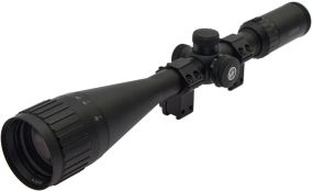 Приціл оптичний Hawke Fast Mount 4-16x50 AO сітка Mil Dot з підсвічуванням. Кільця на Ластівчин хвіст