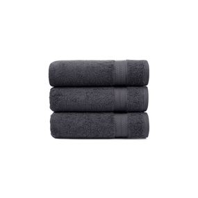 Рушник Karaca Home 10101 Туреччина 50*90 см  Махра Антрацит