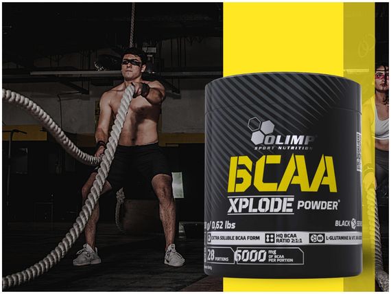 Аминокислоты Olimp BCAA Xplode Powder 280 г, лимон | Зображення 2