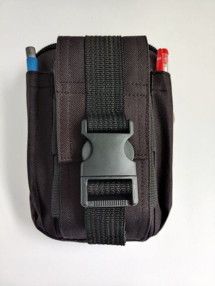 Сумка для документов с одним карманом Cordura черная