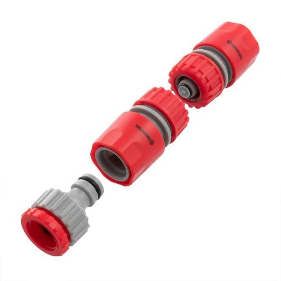 Пістолет-розпилювач для поливу, 8 функцій, адаптер 1/2", 3/4", конектори на шланг 1/2" INTERTOOL GE-0005 | Зображення 4