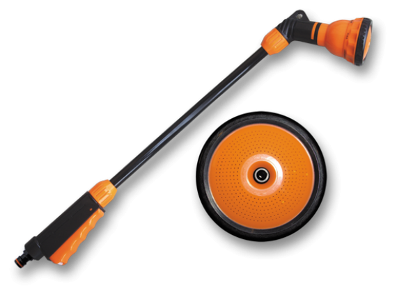 Зрошувач ручний Bradas BLACK LINE 65 см QUICK STOP багаторежимний з плавним перемиканням ECO-4445