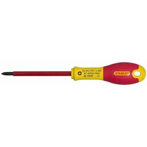 Викрутка Stanley FatMax VDE 1000V під шліць Phillips PH2 х 125 мм (0-65-416)
