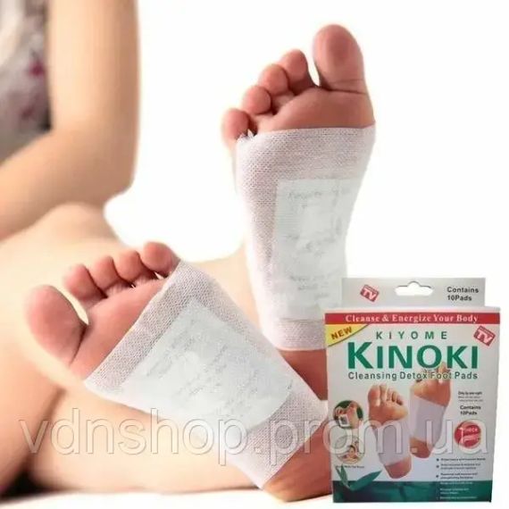 Пластир для висновків токсинів KINOKI | Зображення 2