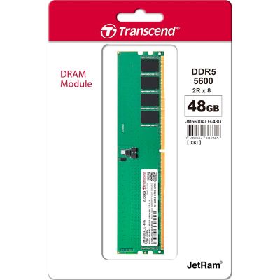 Модуль памяти для компьютера DDR5 48GB 5600 MHz Transcend (JM5600ALE-48G) | Зображення 1