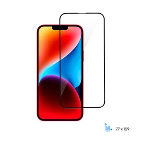 Захисне скло 2E  для Apple iPhone 14 Plus(6.7), 2.5D FCFG,(1 Pack),black border (2E-IP-14PL-6.7-SMFCFG-BB)