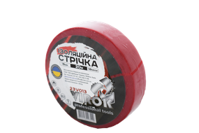 Стричка изоляцийна VIROK : 18 мм 20 м x 0,18 мм ЧЕРВОНА [13/117] VR-23V013