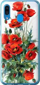 Чехол на Samsung Galaxy A20 2019 A205F Маки из пластика FCh_051446