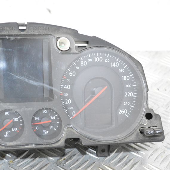 Приладова панель 1.9 / 2.0 TDI Volkswagen Passat B6 2005-2010 Спідометр тахометр Фольксваген Пассат б6 A2C53106067 | Зображення 2