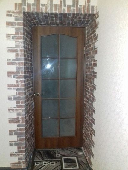 3D панель самоклеящая 70*77*0,5 см Обои под кирпич Самоклейка 3Д Кирпич Екатеринославский Коричневый | Зображення 5