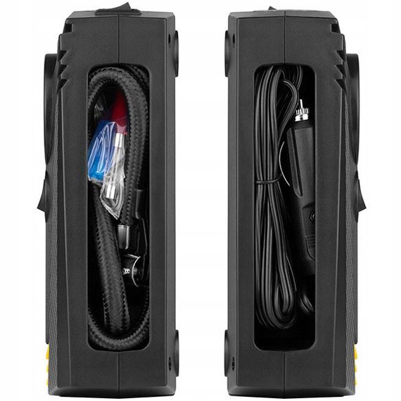 Повітряний компресор від прикурювача для авто, Портативний автомобільний насос, Електронасос для машини XL-24 | Зображення 3