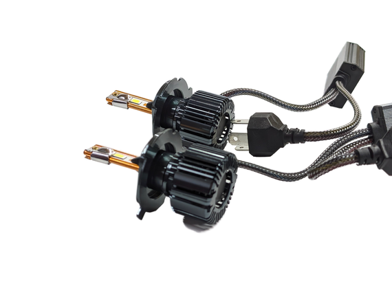 Комплект світлодіодних ламп StarLight Ultra +200% H4 55W 6000K 12V | Зображення 2