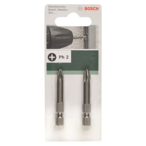 Набор бит Bosch PH2 XH, 49мм, 2шт (2.609.255.920)