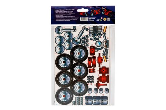 Конструктор дерев'яний Puz-00961"Turbo Bike" в кульку PuzzleOK | Зображення 1