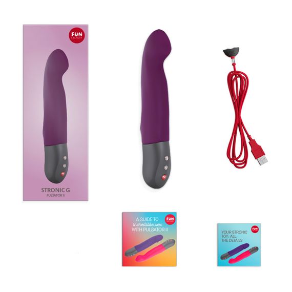 Пульсатор для точки G Fun Factory STRONIC G FORTE sage green, 8 режимів, суперпотужний | Зображення 5