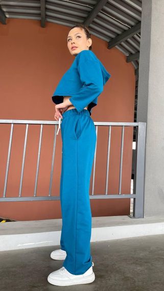 Жіночий Спортивний костюм Calvin Klein колір морська хвиля | Зображення 6