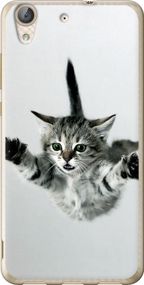Чехол на Huawei Y6 II Летящий котёнок "2322u-338-17620"