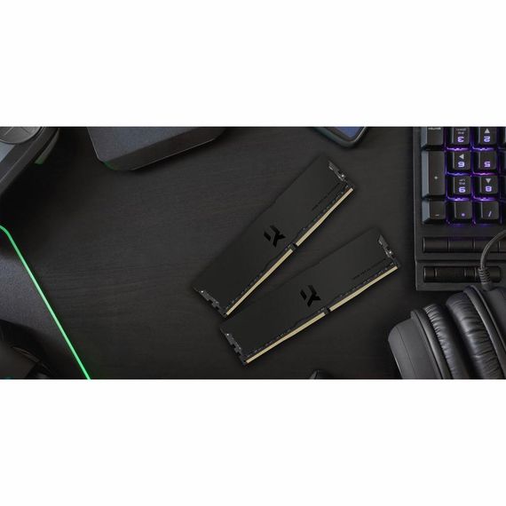 Модуль пам'яті для комп'ютера DDR4 32GB (2x16GB) 3600 MHz Iridium Pro Deep Black Goodram (IRP-K3600D4V64L18/32GDC) | Зображення 3