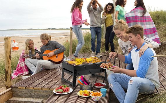 Складаний барбекю гриль портативний мангал BBQ Grill Portable — жароміцний Найкраща ціна! | Зображення 4