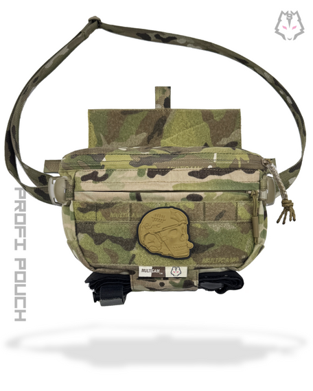 Напашник сумка-бананака з ремінем MBM Profi Pouch Multicam original IRR