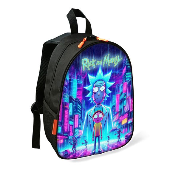 Рюкзак дитячий Рік та Морті шкільний/міський 34х27х13 см для хлопчика (02520)