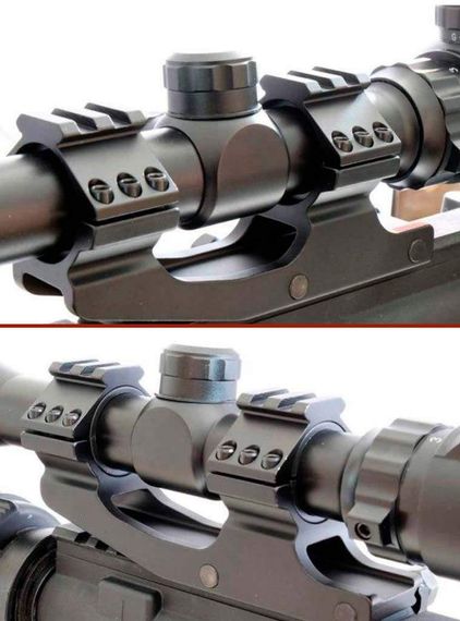 Моноблок Buvele Cantile 25.4/30 мм Моноблок для прицела Моноблок для оптического прицела Крепление для прицела | Зображення 2