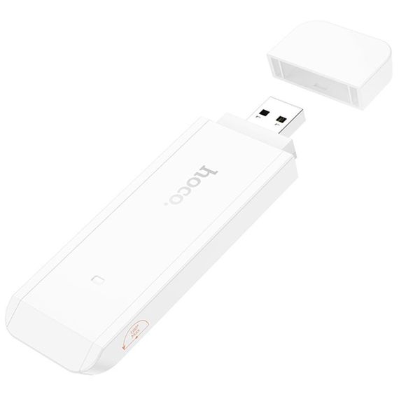 Портативний модем WiFi роутер Hoco HI40 150Mbps (Micro SIM) White | Зображення 3
