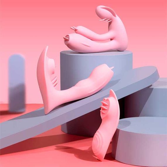 Смарт-вибратор бабочка Love Spouse –  Смарт вибраторы | Зображення 3