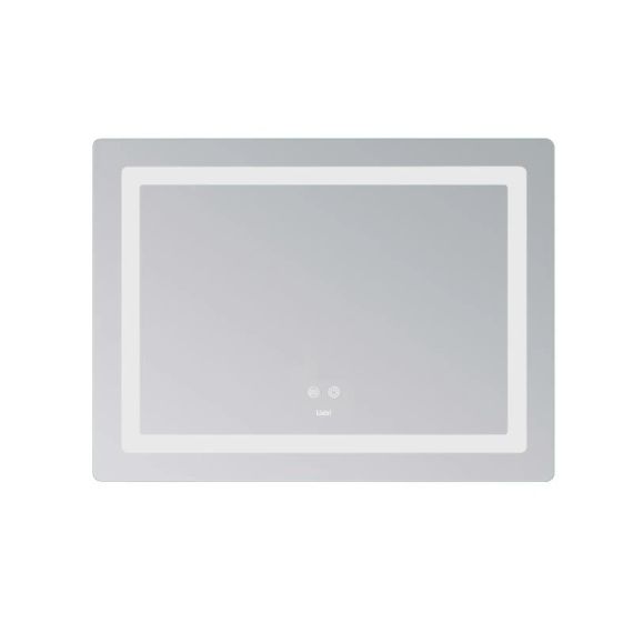 Дзеркало Lidz Kubis (KU2) 800х600 з LED-підсвічуванням Touch, з антизапотіванням, з димером, рег. яскравості LD78LF904806048446 | Зображення 2