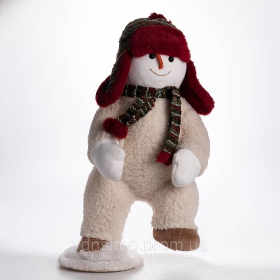 Новорічна фігурка Сніговик 29×23×54 (см) CR-4-10 | Зображення 1