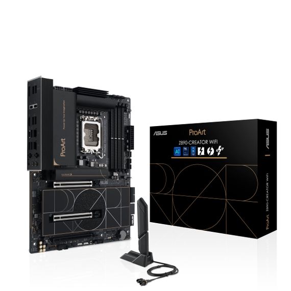 Материнcкая плата ASUS PROART Z890-CREATOR WIFI s1851 Z890 4xDDR5 M.2 HDMI DP Wi-Fi BT ATX 90MB1JD0-M0EAY0 | Зображення 7